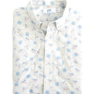 SOUTHERN TIDE Guy With Allure IC SS Shirt Lt. Grey